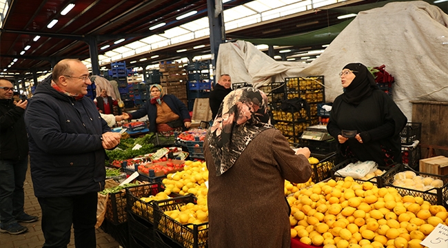 GİDER, CUMA PAZARINI ZİYARET ETTİ