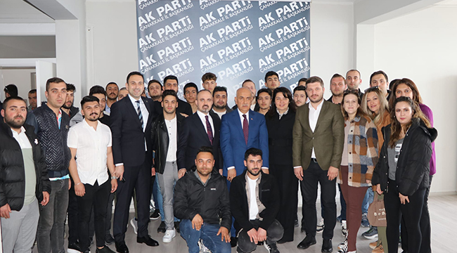 BAKAN KİRİŞÇİ'DEN AK PARTİ'YE ZİYARET