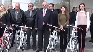 Bisikletler Sahipleri İle Buluştu