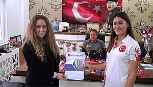 Hakem İnşaat başarılı sporcuya sponsor oldu...