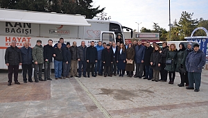 AK Parti Çanakkale İl Başkanı Karadağ Biga İlçesinde Temaslarda Bulundu.