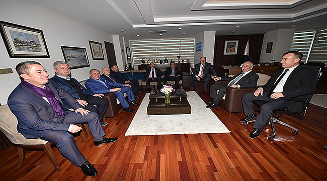 Başkan Gökhan, Esnaf Odaları Başkanlarıyla Aylık Toplantısını Gerçekleştirdi