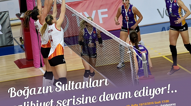 Boğazın Sultanları Galibiyet Serisine Devam Ediyor!..