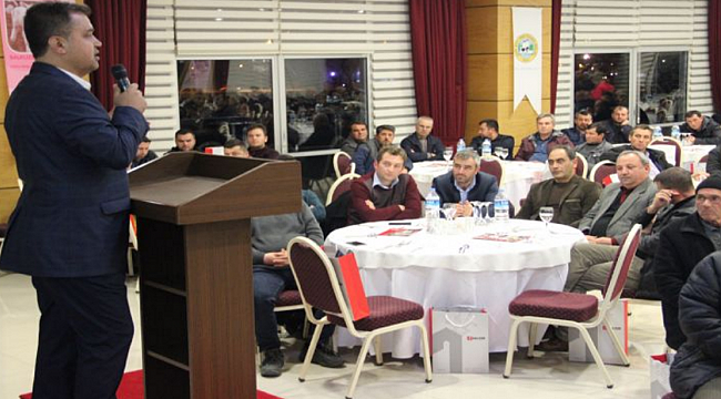 Çan Süt Üreticileri Derneği Toplantı Yaptı