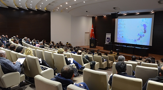 Çanakkale'de faaliyet gösteren muhasebeciler ÇTSO'da bir araya geldi