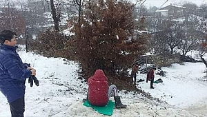 Çanakkale´de Kar Yağışı