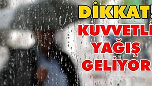 Çanakkale'ye Yağış Geliyor