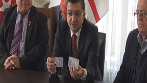 CHP'li Milletvekili Öz Muharip Gaziler Derneğini Ziyaret Etti