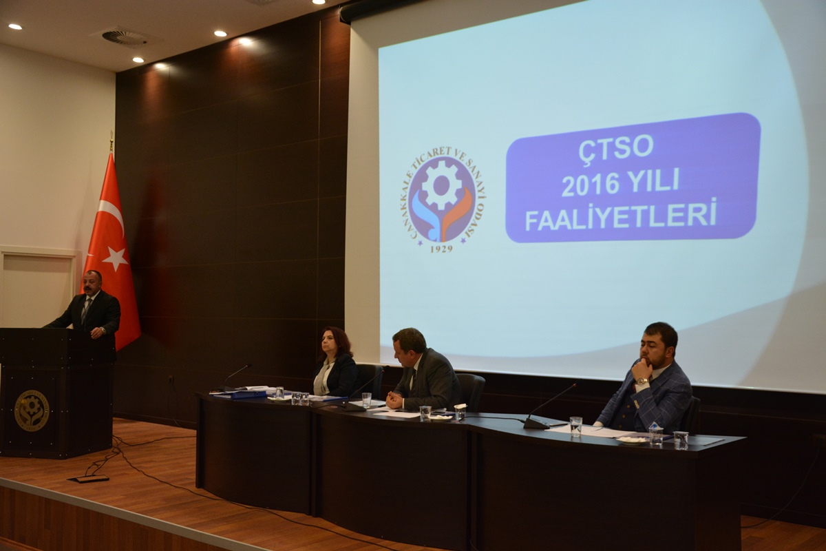 ÇTSO Aralık ayı olağan meclis toplantısı yapıldı