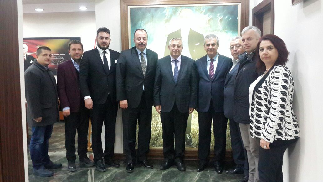 ÇTSO'dan Emniyet Müdürüne hayırlı olsun ve taziye ziyareti