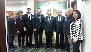 ÇTSO'dan Emniyet Müdürüne hayırlı olsun ve taziye ziyareti