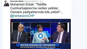 Cumhurbaşkanı'na verilen yetkiler Osmanlı Padişahlarında bile yoktu