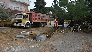 Dardanos – Güzelyalı Teknik Altyapı Çalışmaları Devam Ediyor