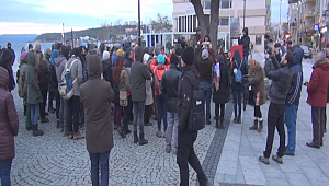 Eğitim-Sen'den Yurt Yangını Protestosu