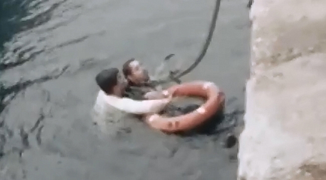 Geçen Hafta Aldığı Eğitimle Denize Düşen Epilepsi Hastasını Kurtardı