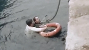 Geçen Hafta Aldığı Eğitimle Denize Düşen Epilepsi Hastasını Kurtardı