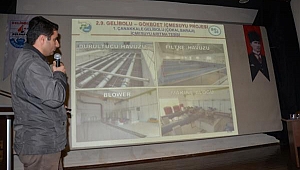 Gökbüet su birliği'nden AKM' baraj bilgilendirme toplantısı yapıldı