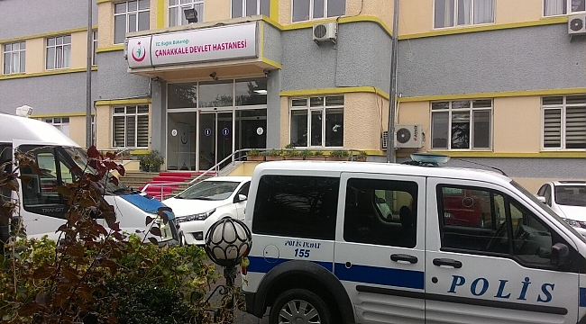 Hastane'de polis Alarmda İlk Fotoğraflar