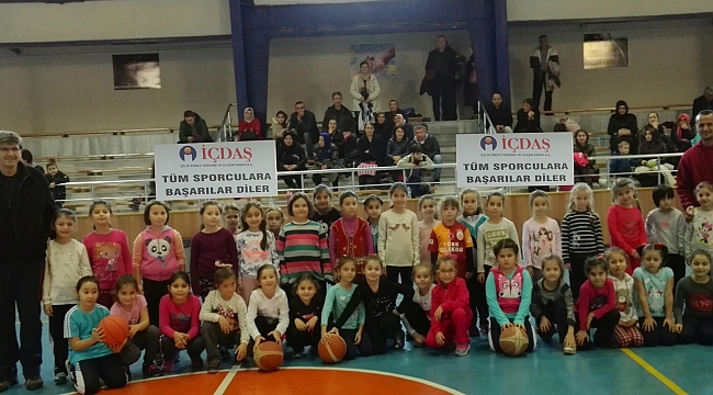 İÇDAŞ Spor'dan kızlarımız için basketbol atağı
