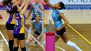 Kupa Voley'in İlk Maçında Çanakkale Belediyespor Rüzgarı
