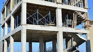 Lapseki Belediyesi Yeni Hizmet Binası Sona Yaklaşıyor