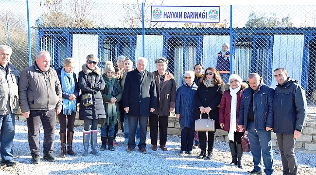 Lapseki'de hayvan barınağı açıldı