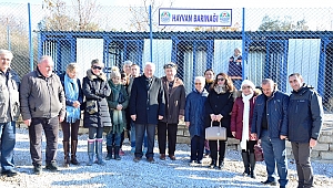 Lapseki'de hayvan barınağı açıldı