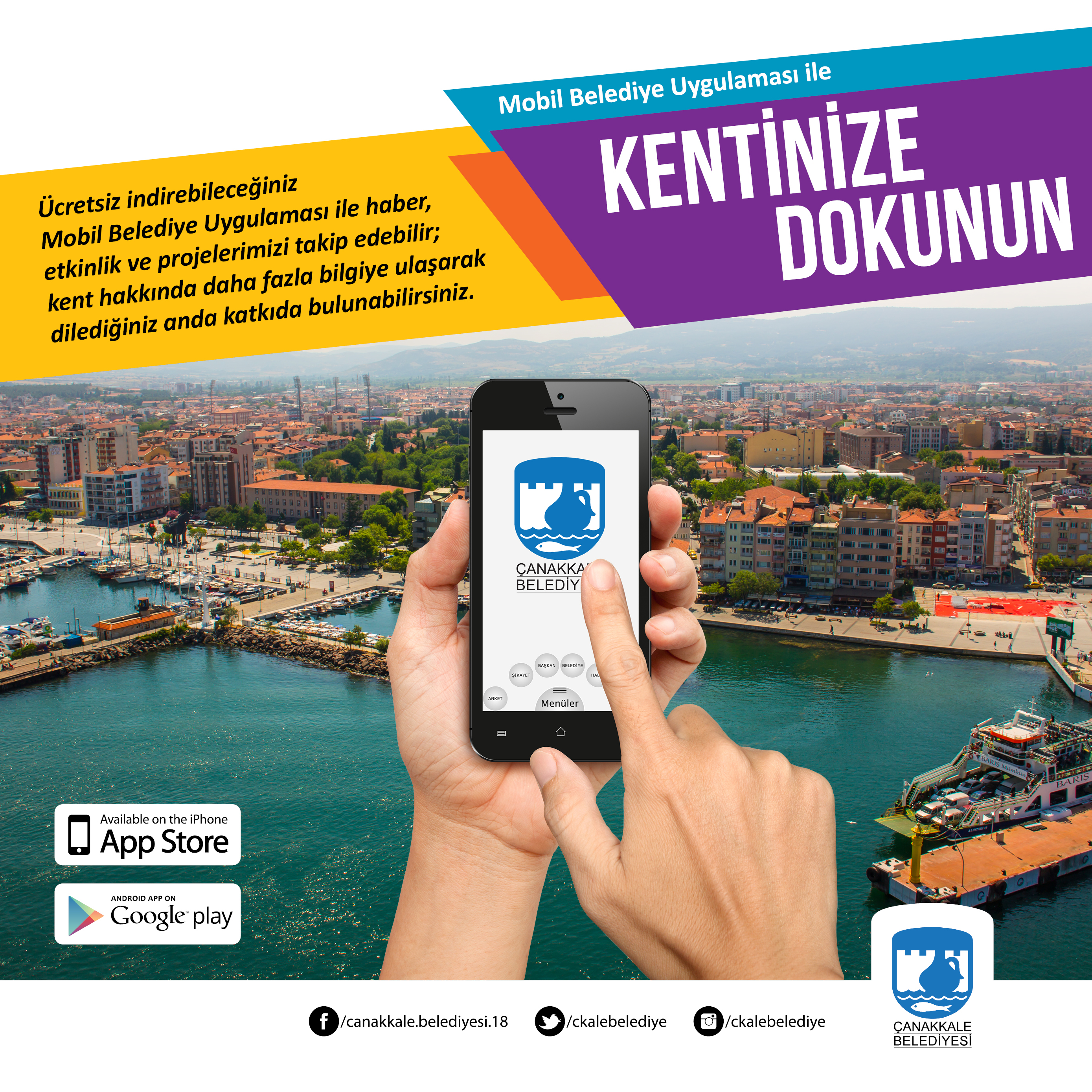 Mobil Belediye uygulaması başladı
