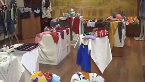 "Şiddete Karşı Sevgi İçin El Sanatları" sergisi