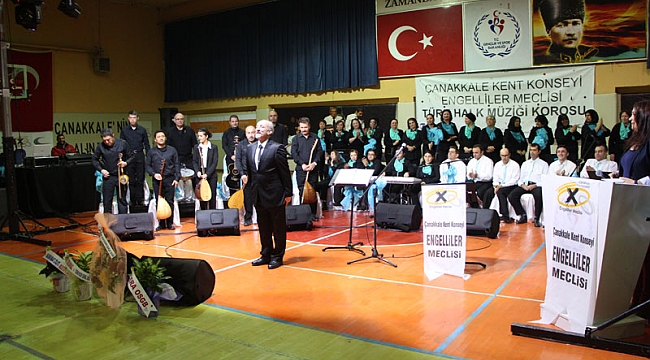 Türk Halk Müziği Korosu Konseri büyük ilgi gördü