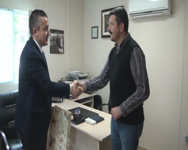 Aksoy'dan Muhtar Ziyaretleri