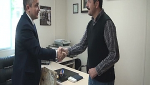 Aksoy'dan Muhtar Ziyaretleri