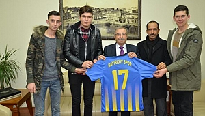 Amatör Kulüplerden Başkan Özacar'a ziyaret