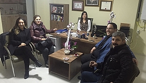 Avukatlardan genç meslektaşlarına ziyaret