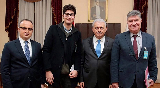Ayvacık Belediye Başkanından Başbakan'a ziyaret