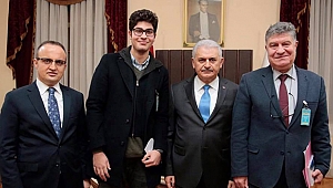 Ayvacık Belediye Başkanından Başbakan'a ziyaret