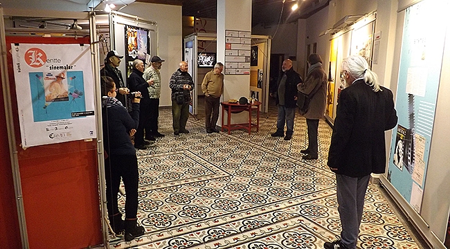 Çanakkale Kent Müzesi ' nde "Kentte Sinemalar" süreli sergi ilk gün buluşması gerçekleştirildi