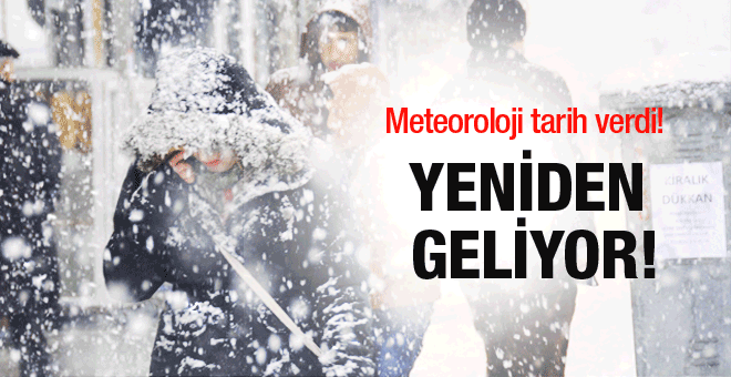 Çanakkale'ye yarın tekrar kar geliyor