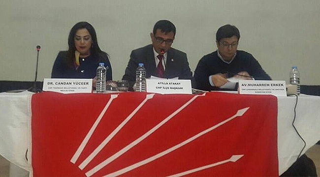 CHP Çanakkale Milletvekili Muharrrem Erkek Bandırma'da