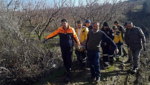 Dere Yatağında Mahsur Kaldı. İmdadına AFAD ekipleri yetişti.