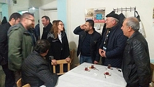 İl Başkanı Karadağ Ezine'de