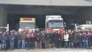 Kaleseramik 2017 yılının ilk sevkiyatlarını gerçekleştirdi