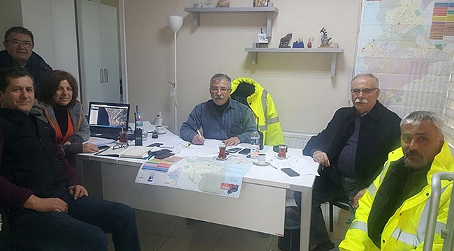 Kar Yağışına Yönelik Mücadele Çalışmaları Hız Kesmeden Sürüyor...