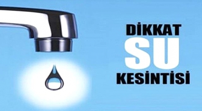 Kentte Su Kesintisi
