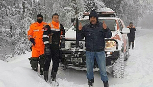 Kocabaş Çayının Taşması Sonucu Mahsur Kalan VatandaşlarÇanakkale AFAD Tarafından Tahliye Edildi