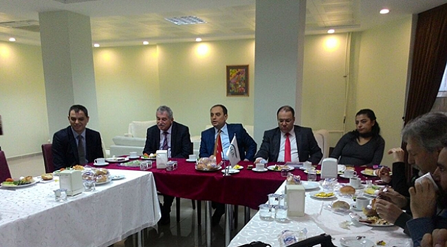 SGK İl Müdürü Ercan Basın İle Kahvaltıda Buluştu