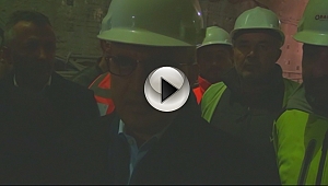 Turan, Ayvacık'taki Tünel İnşaatında İncelemelerde Bulundu