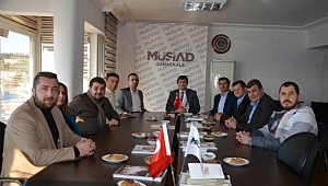 Vali Tavlı'dan Müsiad'a Ziyaret