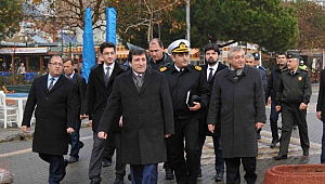 Vali Tavlı Küçükkuyu'da İncelemelerde Bulundu