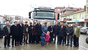 Yenice'den Halep'e 2 Tır Yardım Malzemesi Gönderildi